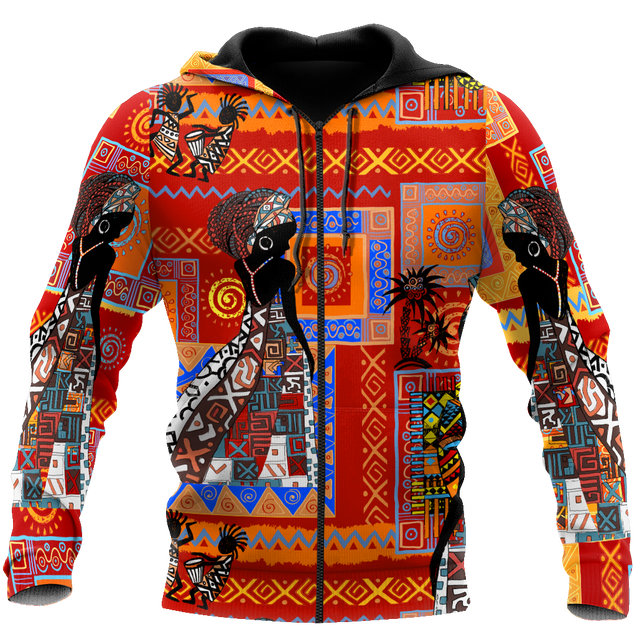 African Print Pattern Hoodie JJ22062001-ML-Apparel-ML-Zipped Hoodie-S-Vibe Cosy™