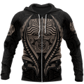 Aotearoa's Love Is Too Big In Me Hoodie Silver Fern Patterns Maori JJ241201 PL-Apparel-PL8386-Zipped Hoodie-S-Vibe Cosy™