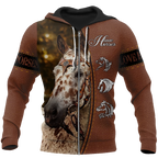 Appaloosa Horse 3D All Over Printed Shirts JJ070503-Apparel-TA-Zipped Hoodie-S-Vibe Cosy™