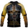 Knight God Jesus 3D All Over Printed Shirt Hoodie For Men And Women JJ240301 - Amaze Style™-Apparel