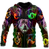 Rottweiler colorful 3D hoodie shirt for men and women JJW18092002S