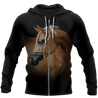 Beautiful Arabian Horse Shirt - Winter Set for Men and Women JJ061202-Apparel-NNK-Zipped Hoodie-S-Vibe Cosy™