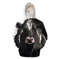 3D All Over Print Cow Clothes <Black>-Apparel-RoosterArt-Zip Up Hoodie-S-Vibe Cosy™