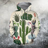 3D All Over Printed Many types of cactus-Apparel-NTH-Zip-S-Vibe Cosy™
