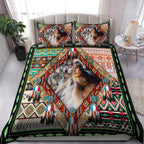 Wolf Native American 3D All Over Printed Bedding Set