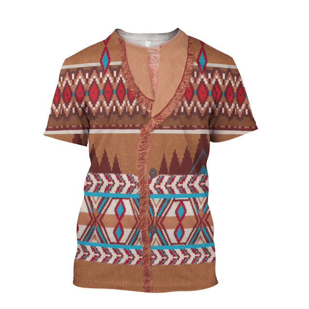 Native American 3D All Over Printed Unisex Shirts