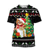 Lovely Christmas Cat 3D All Over Printed Shirts For Men and Women LAM2002101