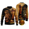 Jesus and Lion 3D All Over Printed Unisex Shirts