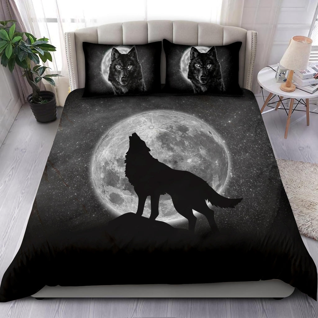Wolf 3D All Over Printed Bedding Set