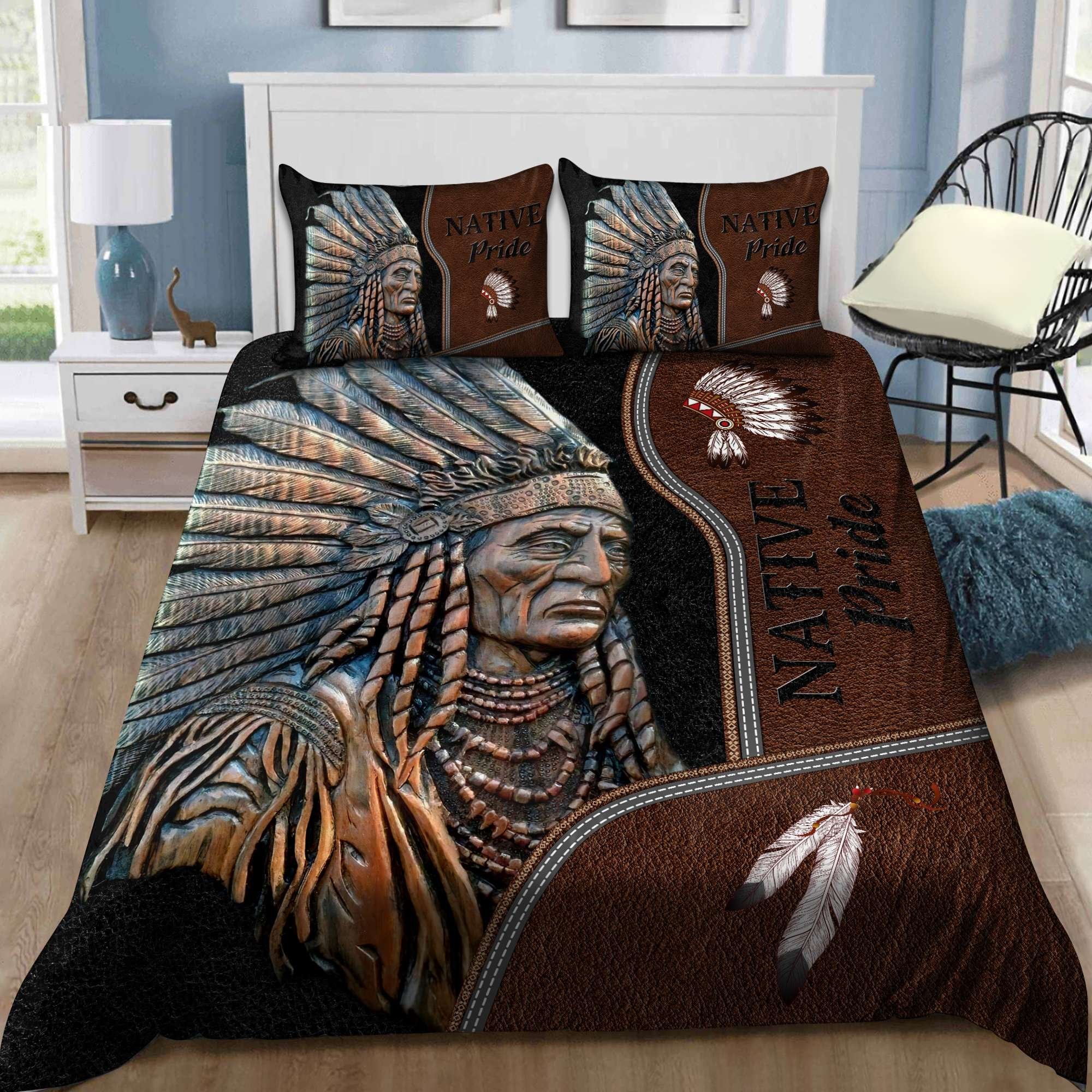 Native American 3D All Over Printed Bedding Set