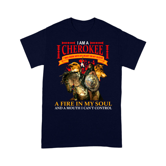 I Am Cherokee Native American T-Shirt SN20012203