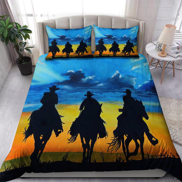 Cowboy 3D All Over Printed Bedding Set