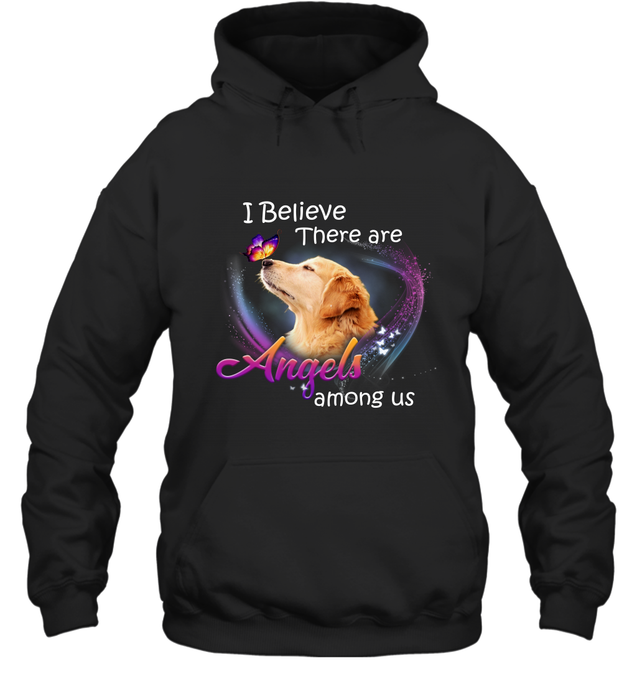 Pi281203 Golden Retriever-Apparel-Amsbk-Hoodie-Black-S-Vibe Cosy™