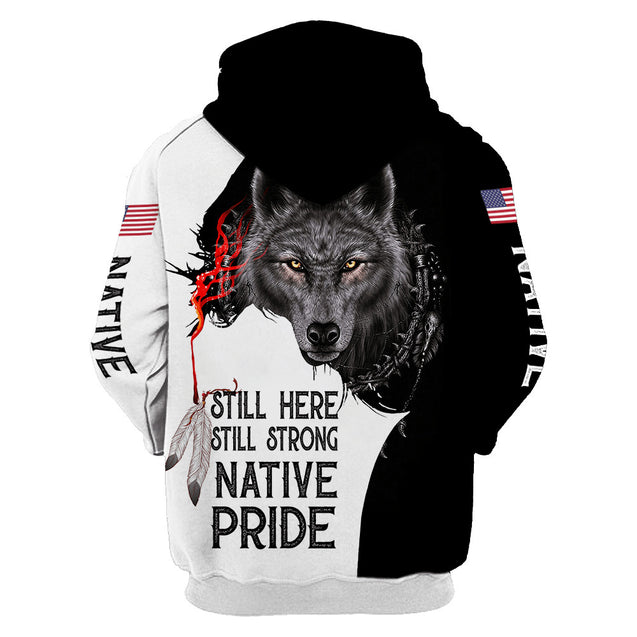 Wolf - Native Pride 3D All Over Printed Unisex Shirts