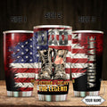 Customized Name American Steel Tumbler