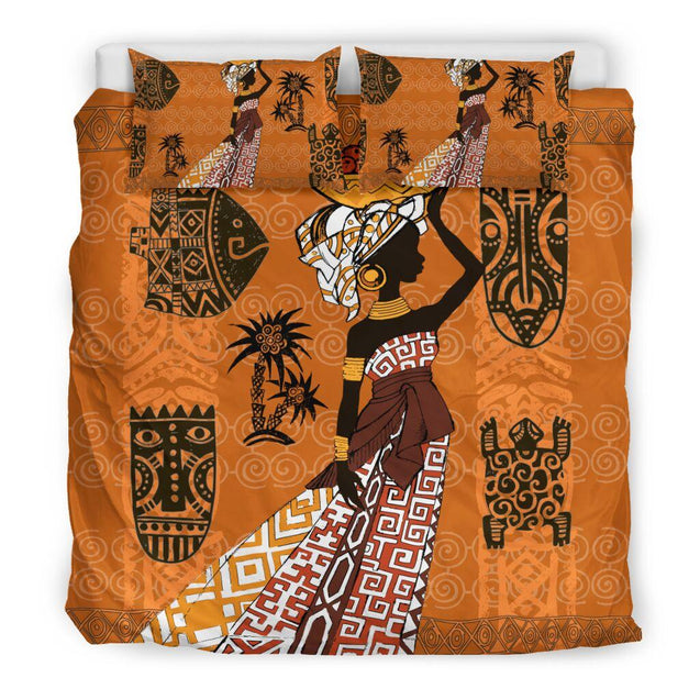 African Girl Bedding Set-ML-ML-US Twin-Vibe Cosy™