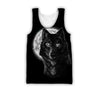 Wolf in Moon 3D All Over Printed Unisex Shirts