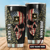 Customize Name United States Army Tumbler