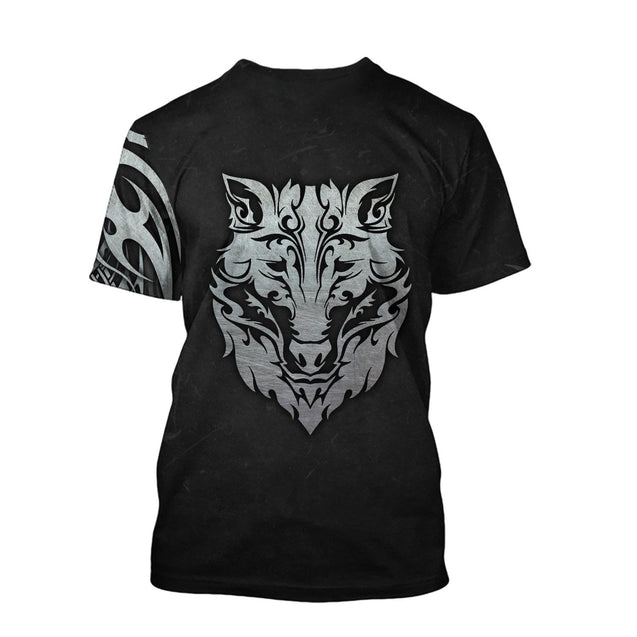 Wolf 3D All Over Printed Unisex Shirt