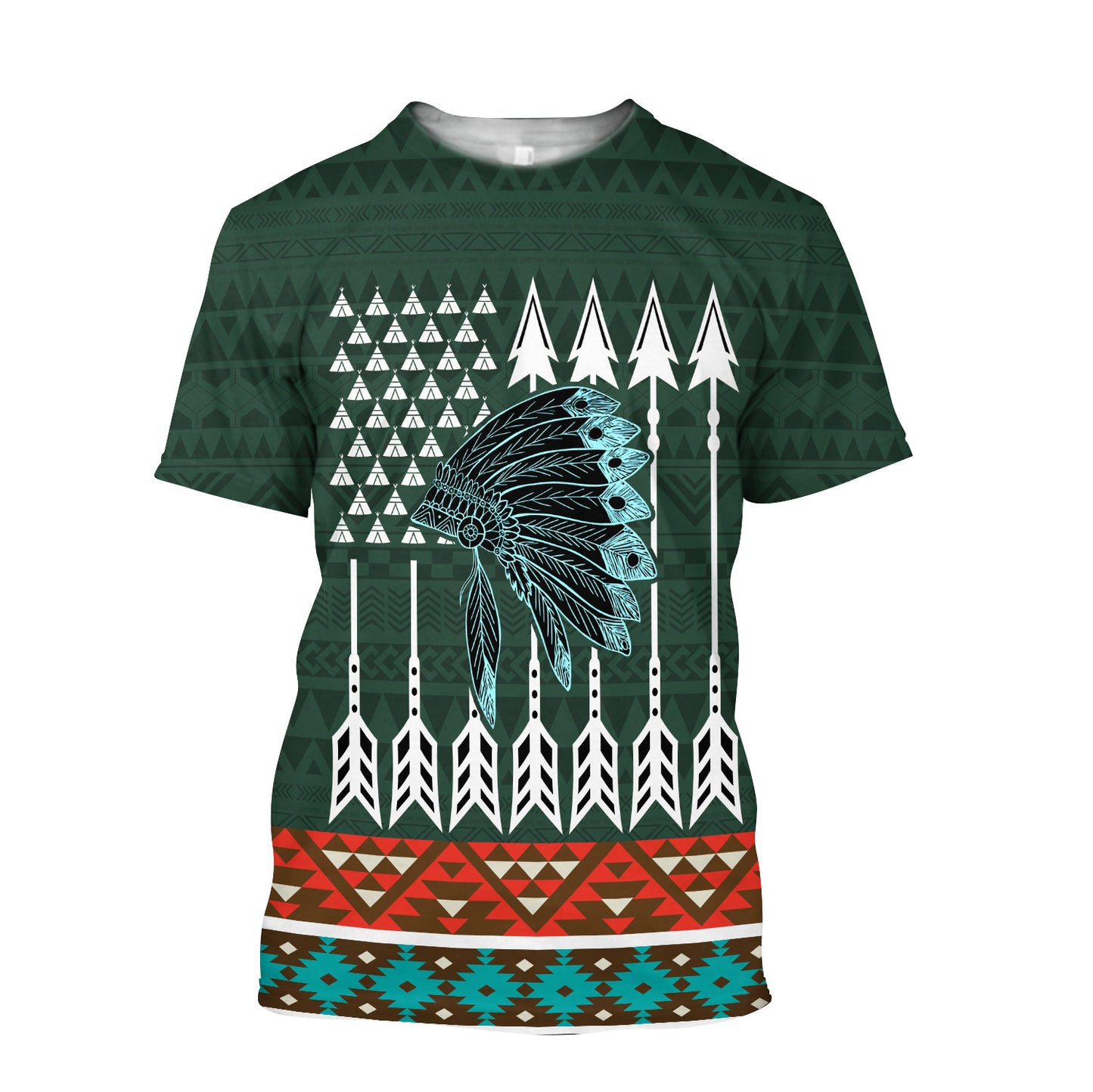 Native American 3D All Over Printed Unisex Shirts