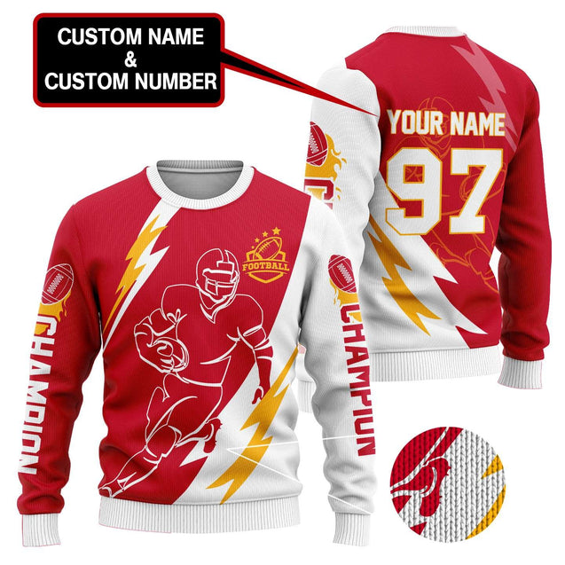 Customize Name Champion 3D All Over Printed Unisex Shirts