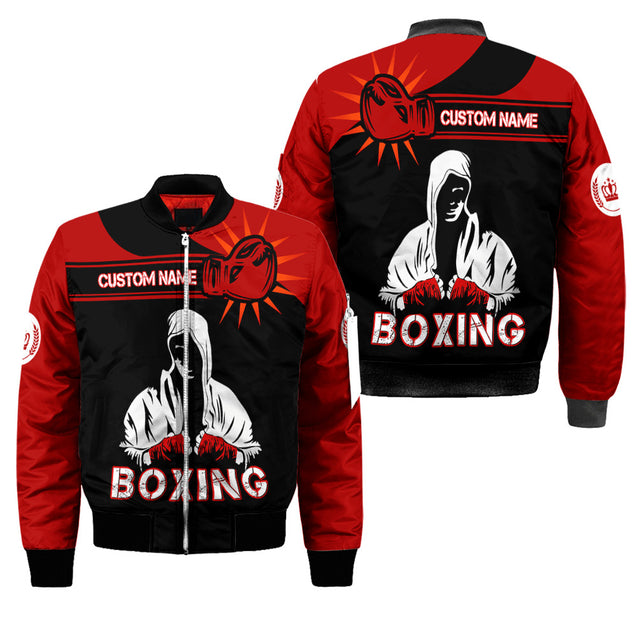 Custom Name Boxing 3D All Over Printed Unisex Shirts