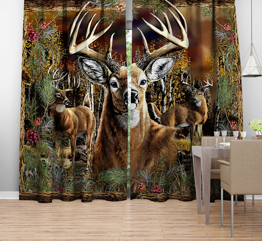 Deer Hunting 3D Curtain LAM