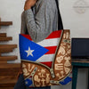 Premium Puerto Rico 3D Printed Canvas Tote Bag JJW30102003