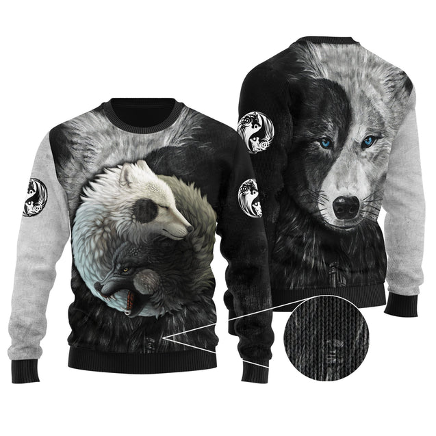 Wolf 3D All Over Printed Unisex Shirt