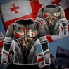 Premium Knight Templar All Over Printed Shirts For Men And Women