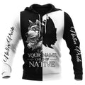 Customize Name Native America 3D All Over Printed Unisex Shirts