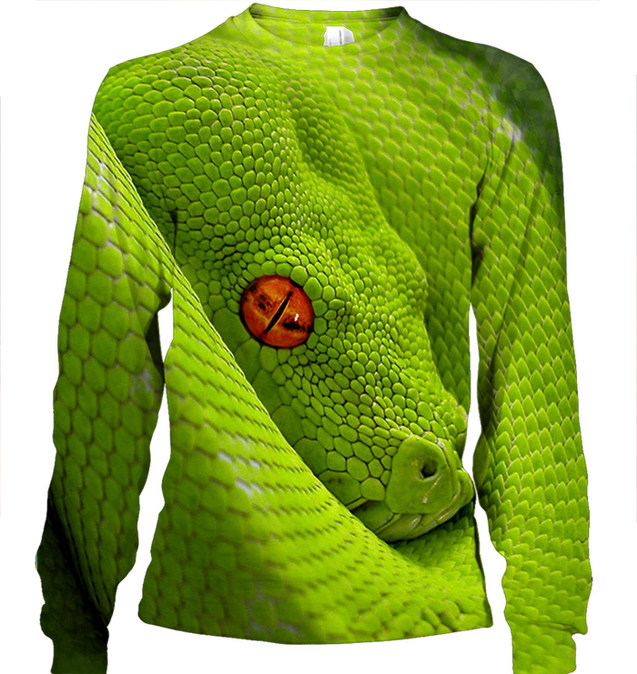 3D AOP Snake Shirt-Apparel-6teenth World-Sweatshirt-S-Vibe Cosy™