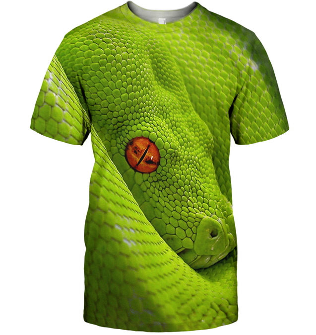 3D AOP Snake Shirt-Apparel-6teenth World-T-Shirt-S-Vibe Cosy™