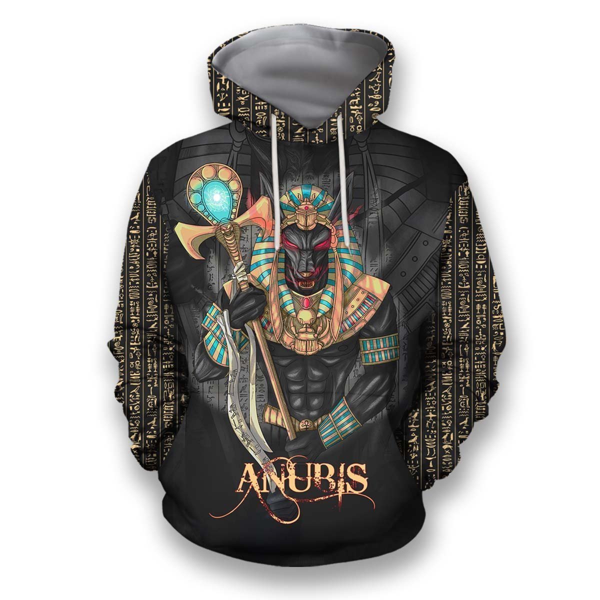 3D All Over Printed Anubis Shirts Hoodie-Apparel-MP-Hoodies-S-Vibe Cosy™
