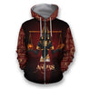 All Over Printed Anubis Shirts H330B-Apparel-HbArts-Zip-Hoodie-S-Vibe Cosy™