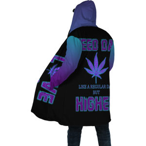 420 Dad Hoodie Coat for Men and Woman HAC020501-Apparel-SUN-Hooded Blanket-S-Vibe Cosy™