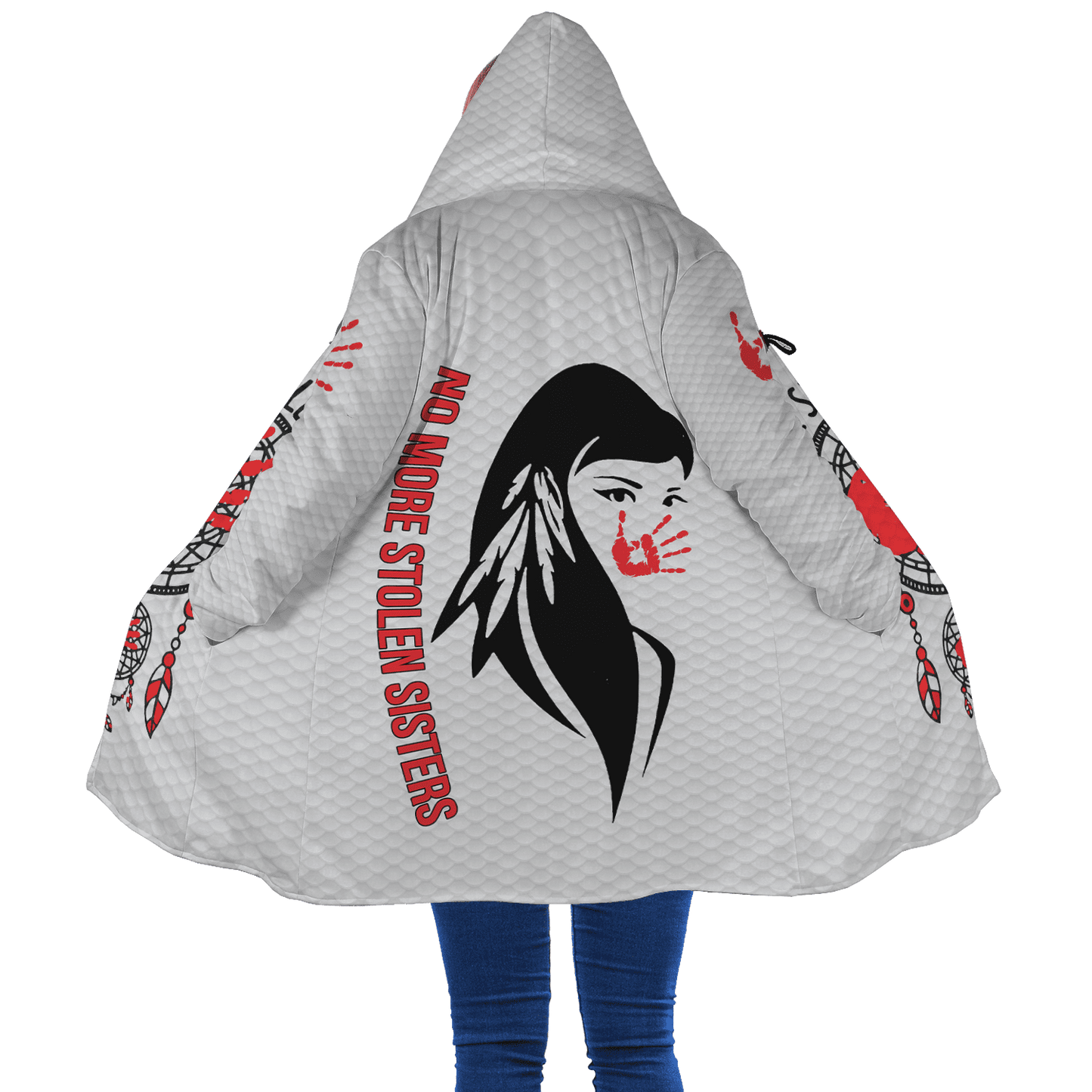 Native American 3D All Over Printed Legging + Cloak