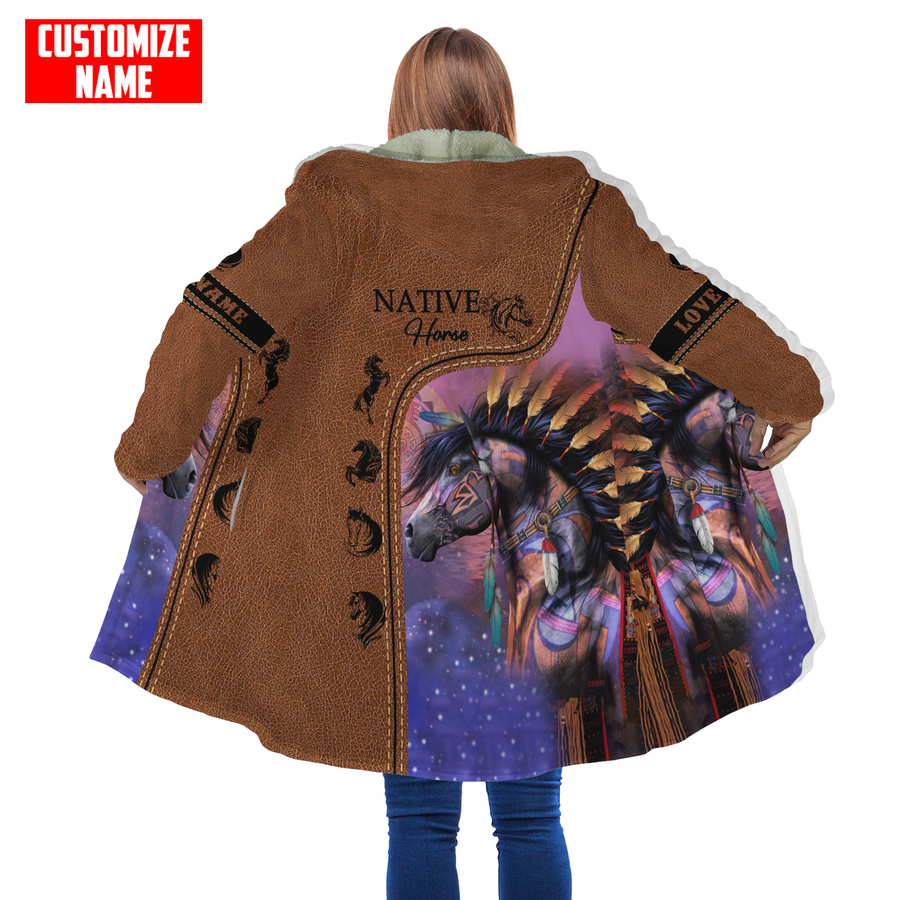Customized Name Native American 3D All Over Printed Shirts for Women
