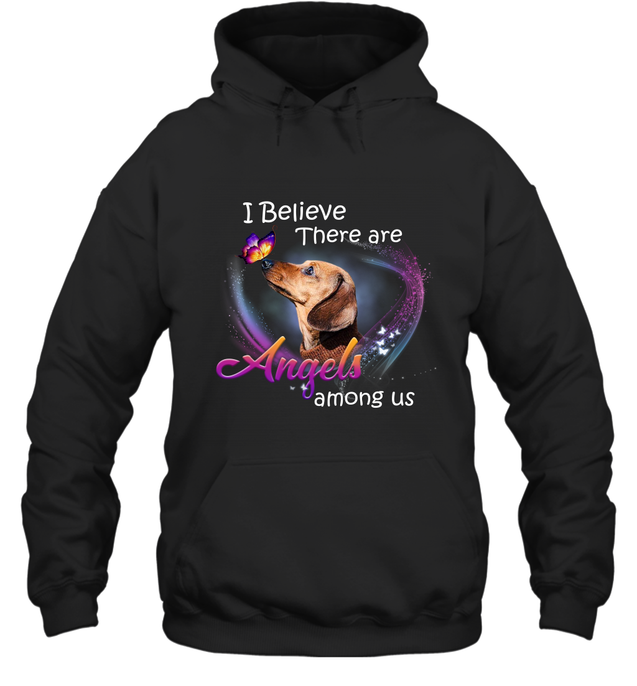 Pi281204 Dachshund-Apparel-Amsbk-Hoodie-Black-S-Vibe Cosy™