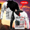 April Guy - Son of God Custome Name 3D All Over Printed Hoodie