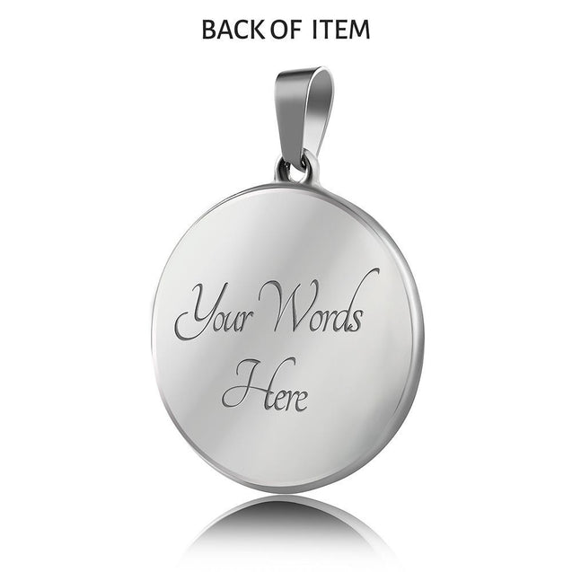 To My ShieldMaiden - I loved you then I love you still NL42-Jewelry-HP Arts-Luxury Necklace (Silver)-Yes-Vibe Cosy™