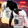 August Guy - Son of God Custome Name 3D All Over Printed Hoodie