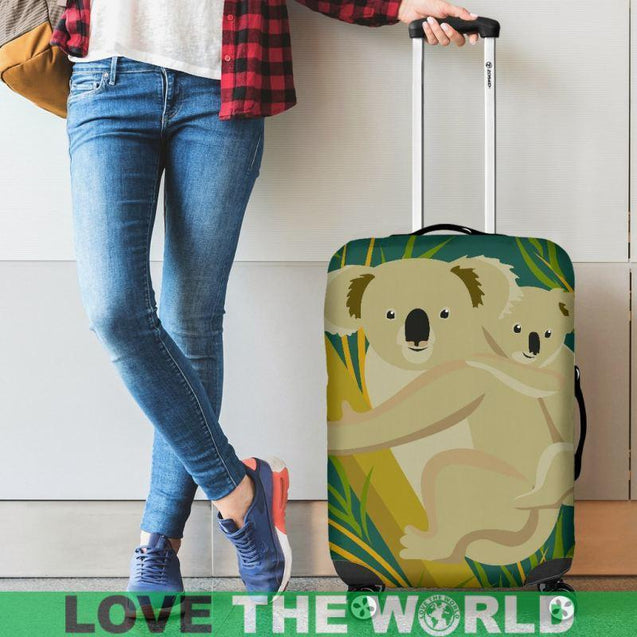 AUSTRALIA KOALA LUGGAGE COVERS H4-LUGGAGE COVERS-HP Arts-Luggage Covers - AUSTRALIA-Small 18 -22 in / 45-55 cm-Vibe Cosy™