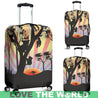 AUSTRALIA KOALA UNDER SUNSET LUGGAGE COVER K5-LUGGAGE COVERS-HP Arts-Luggage Covers - AUSTRALIA KOALA UNDER SUNSET LUGGAGE COVER C1-Small 18-22 in / 45-55 cm-Vibe Cosy™