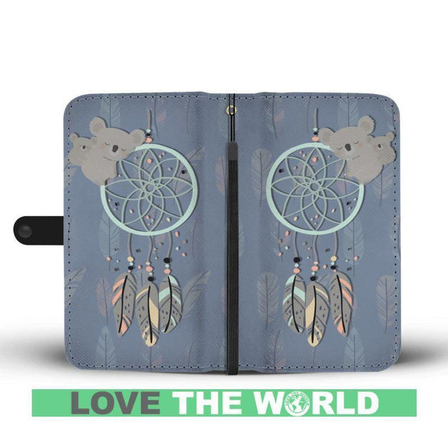 AUSTRALIA KOALA WITH DREAMCATCHER WALLET PHONE CASE Y5-WALLET PHONE CASES-HP Arts-iPhone X / Xs-Vibe Cosy™