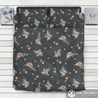 Australia Tiny Koala Bedding Set K5-BEDDING SETS-HP Arts-Bedding Set - Black - AUSTRALIA TINY KOALAS BEDDING SET C1-King-Vibe Cosy™