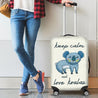 AUSTRALIAN LOVE KOALA LUGGAGE COVER K5-LUGGAGE COVERS-HP Arts-Luggage Covers - AUSTRALIAN LOVE KOALA LUGGAGE COVER C1-Small 18-22 in / 45-55 cm-Vibe Cosy™