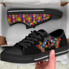 Autism Awareness Low Top Shoes SU140302-Shoes-SUN-Women's low top-EU36 (US5.5)-Vibe Cosy™