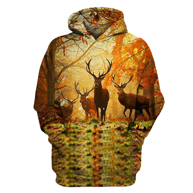 3D AOP Deer Hunting Shirt-Apparel-6teenth World-Hoodie-S-Vibe Cosy™