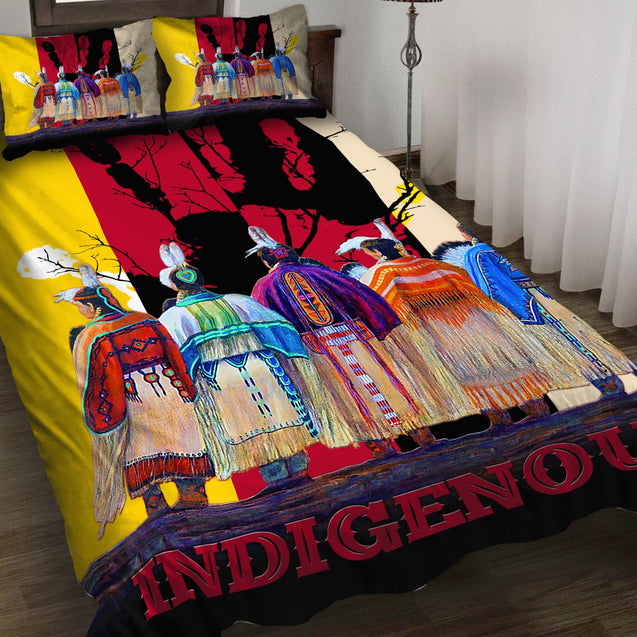 Native American Indigenous 3D All Over Printed Bedding Set